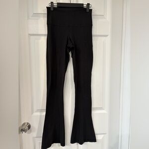 lululemon athletica Black Flared Leggings